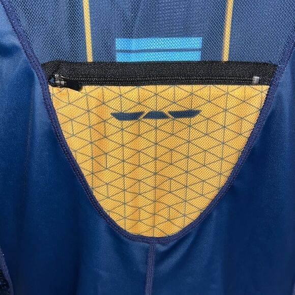 Men's Blue and Yellow synergy triathlon suit - Picture 6 of 7